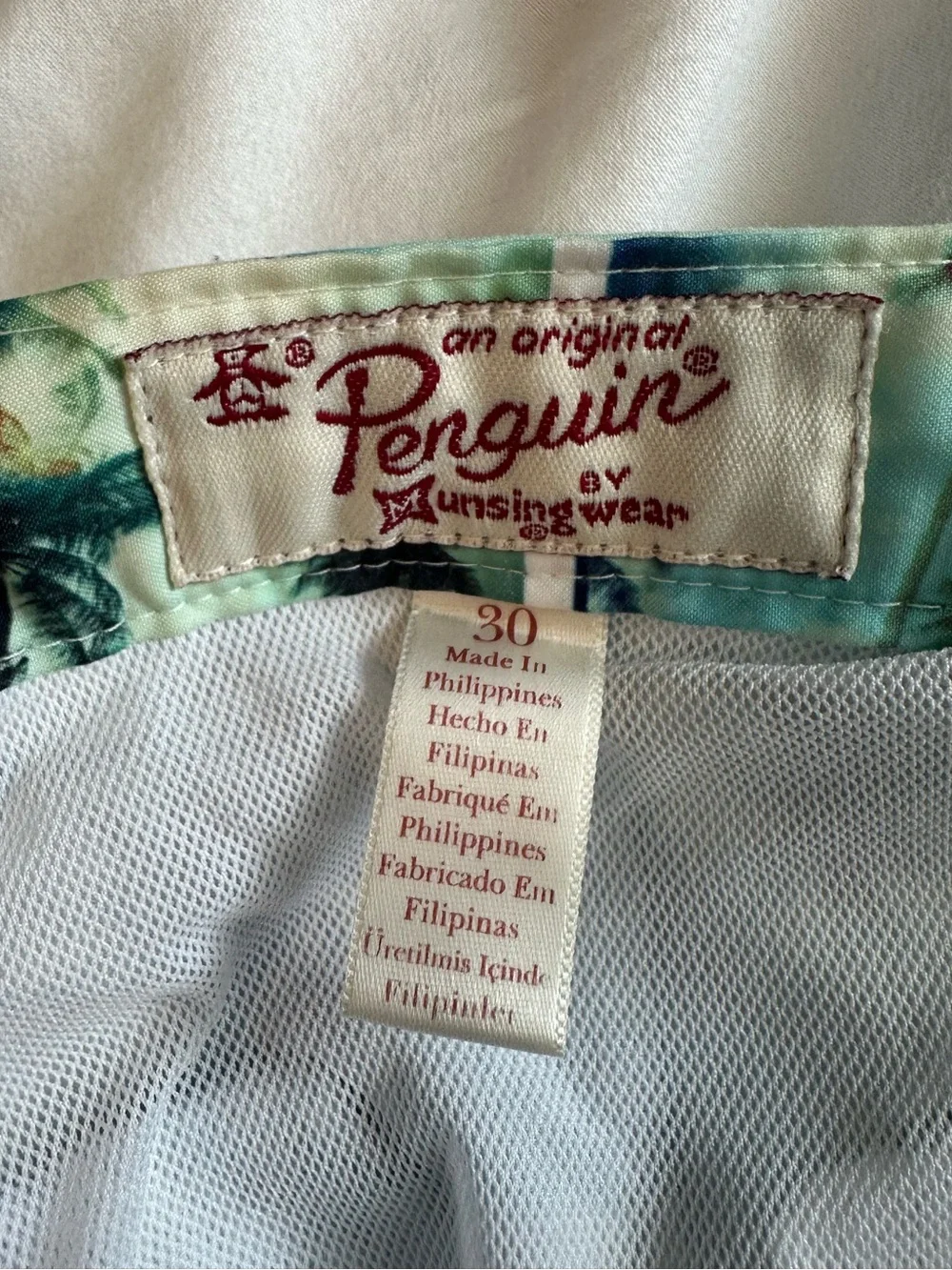 Original Penguin brand 6in swim trunks size 30